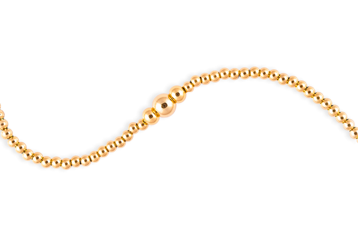 Pulsera Gaia. Dorado Minimal