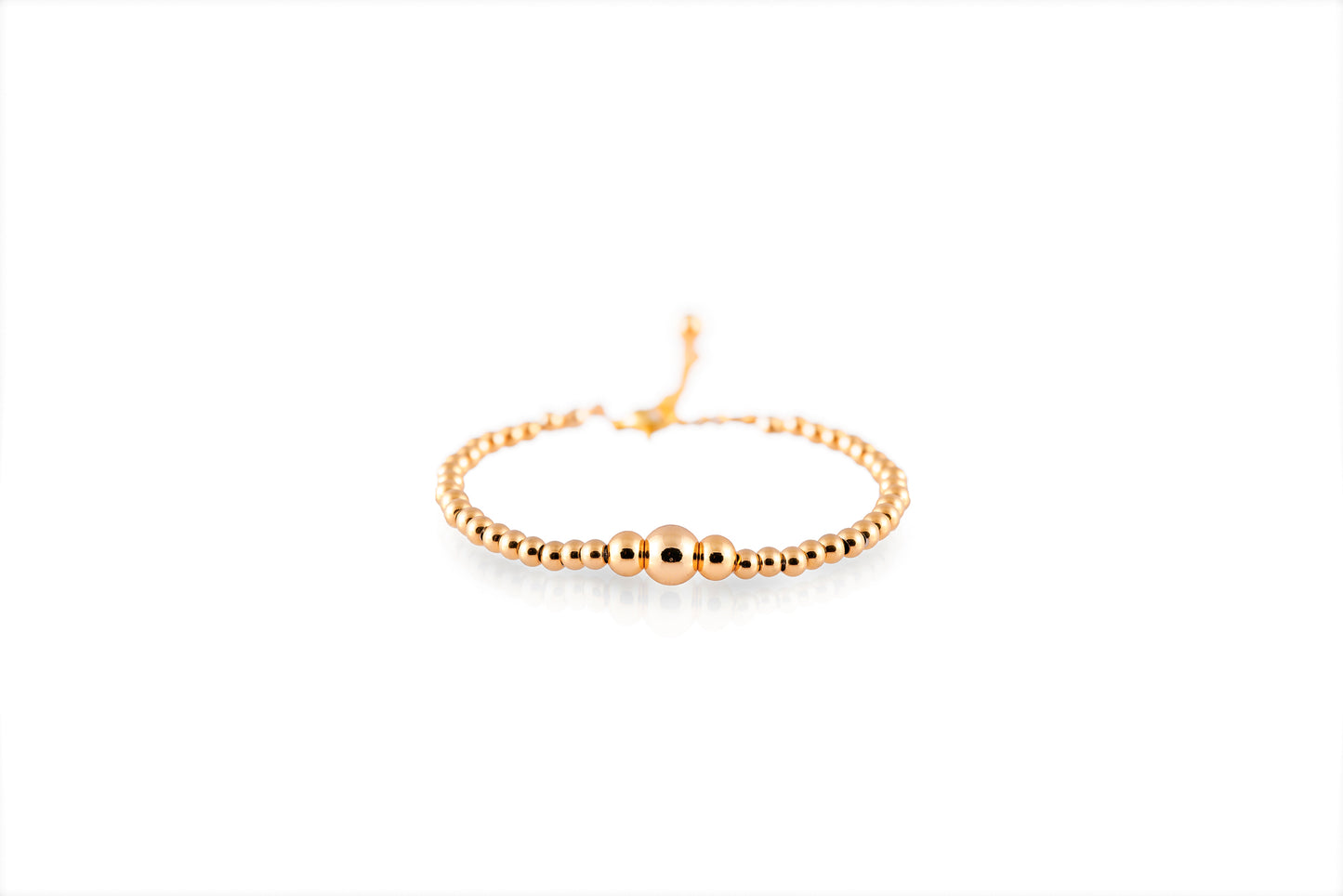 Pulsera Gaia. Dorado Minimal