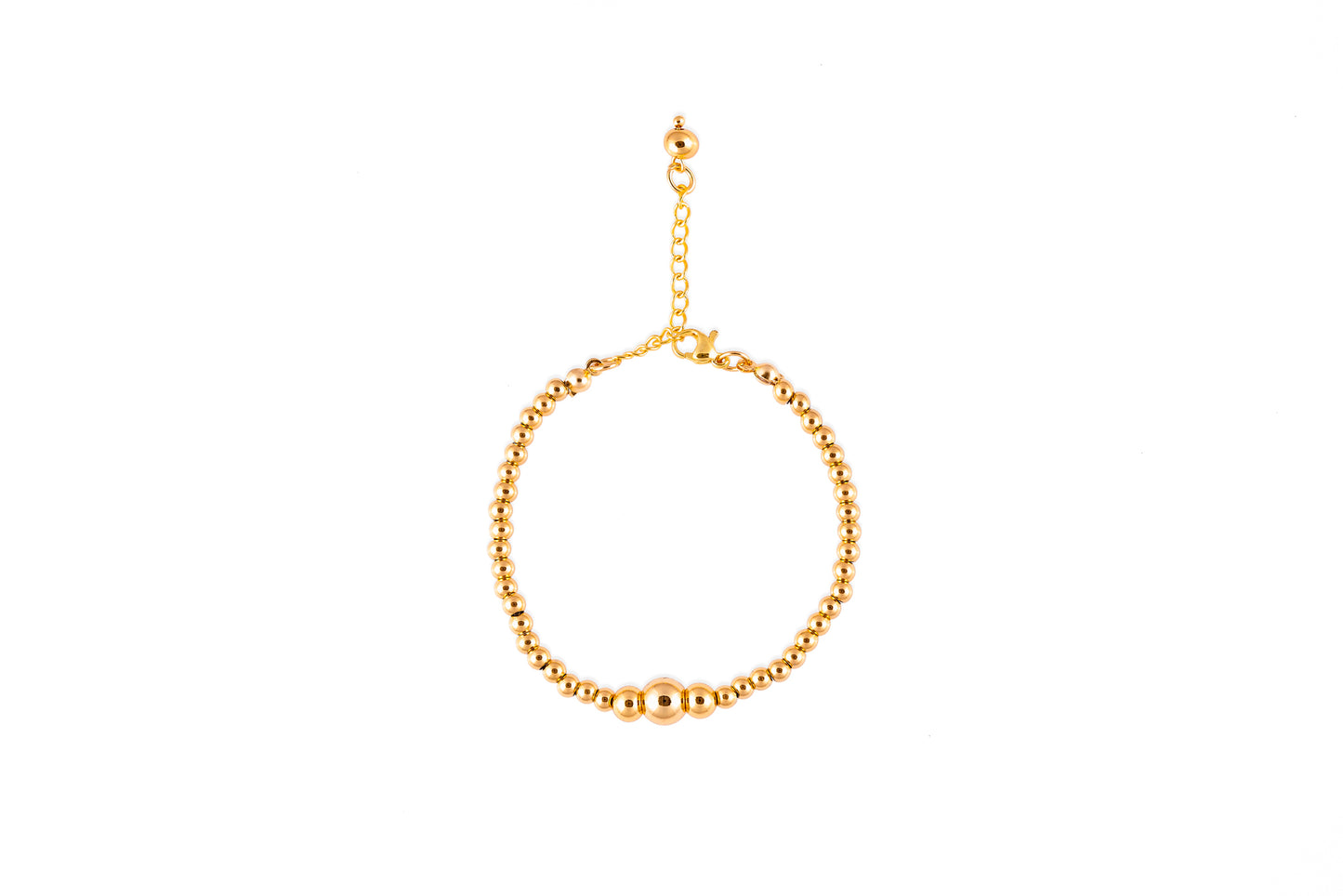 Pulsera Gaia. Dorado Minimal