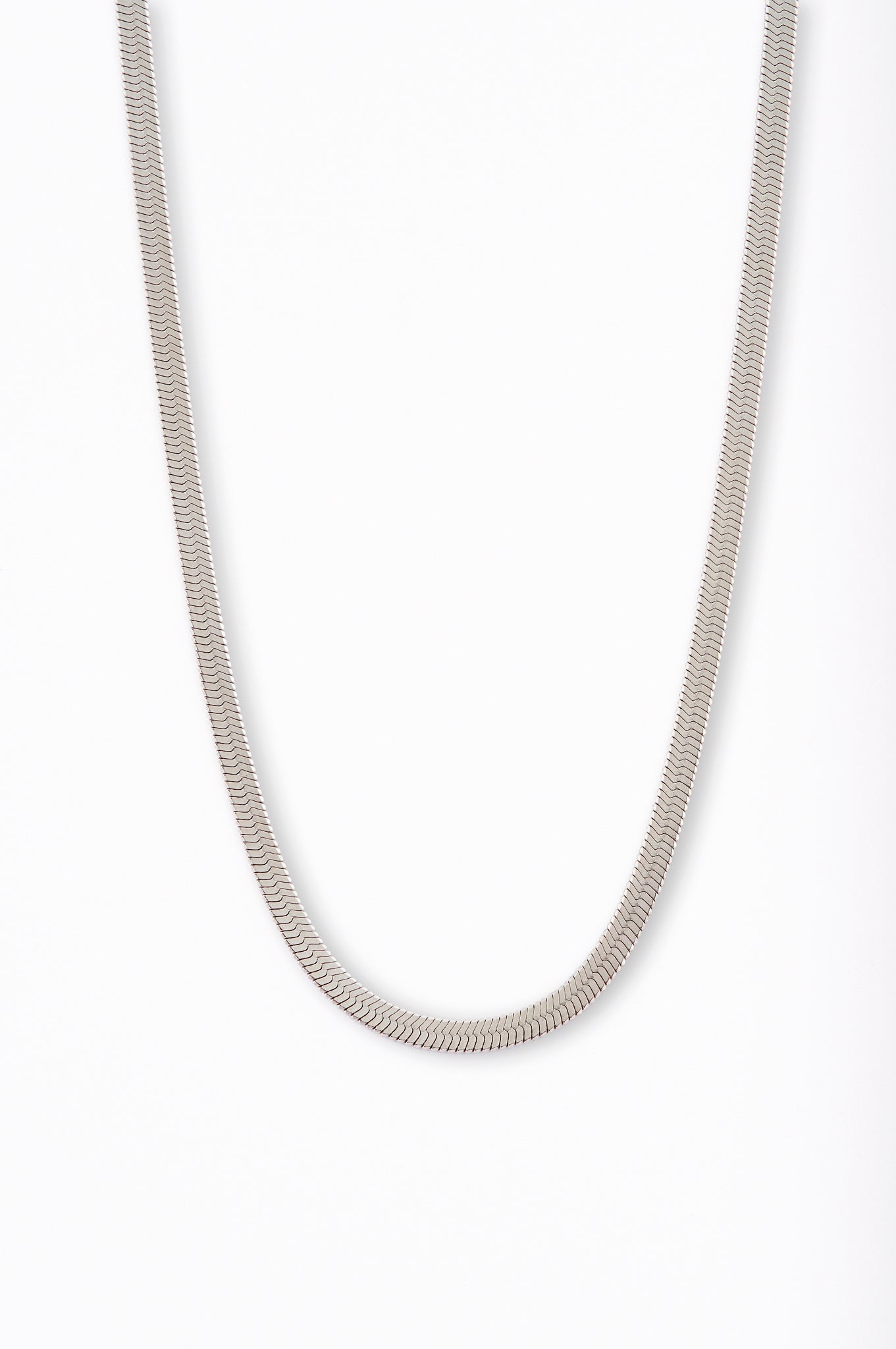 Collar Serpe Plateado