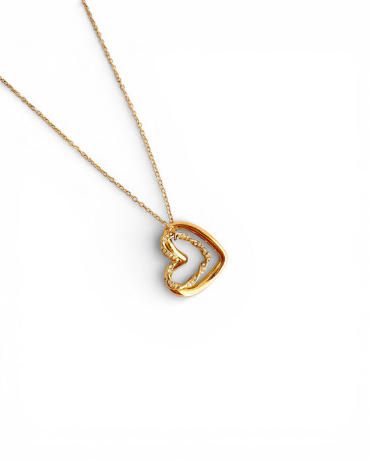Collar Corazón Dúo